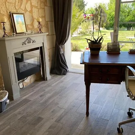 Private Heated Pool With River View Ferienhaus Bergerac